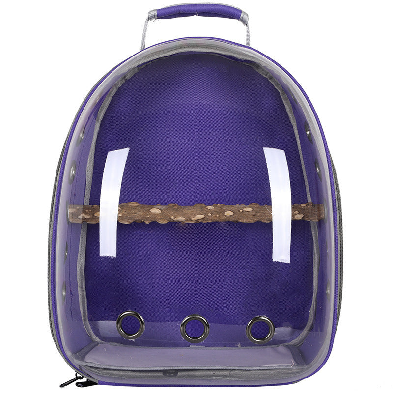 HKM-009939 Versatile Parrot Myna Bird Cage Backpack - Lightweight, Breathable, Wear-Resistant Design in Multiple Colors