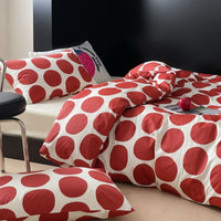 HKM-010003 Polka Dot Cotton Bed Sheet Set in Multiple Sizes