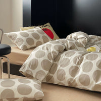 HKM-010003 Polka Dot Cotton Bed Sheet Set in Multiple Sizes