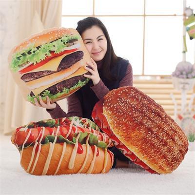 HKM-010131 Creative Food Pillow Cushion – Plush and Soft, Ideal for Living Room Décor
