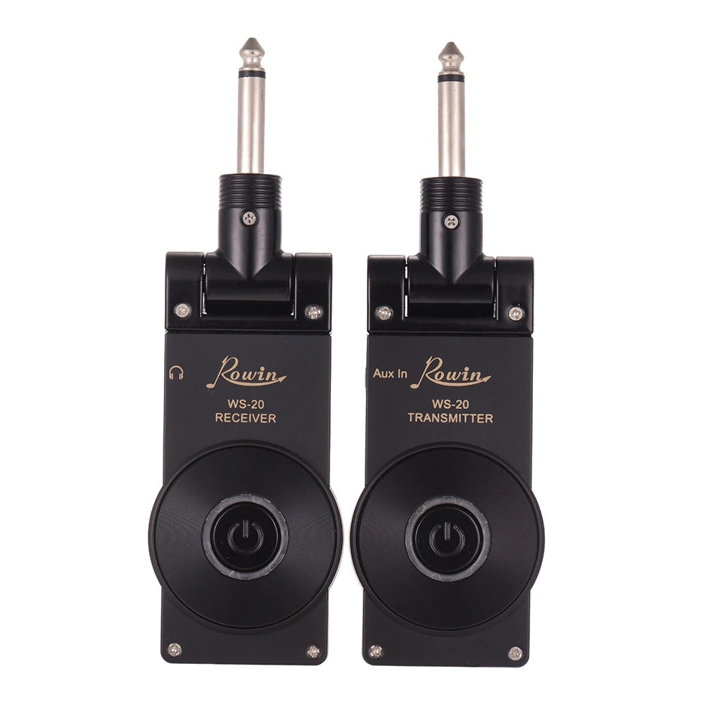 HKM-010195 Wireless Guitar Transmitter and Receiver System with 30M Range and 105dB Dynamic Range