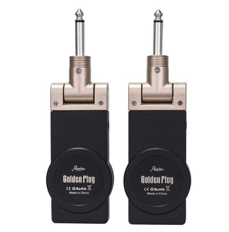 HKM-010195 Wireless Guitar Transmitter and Receiver System with 30M Range and 105dB Dynamic Range
