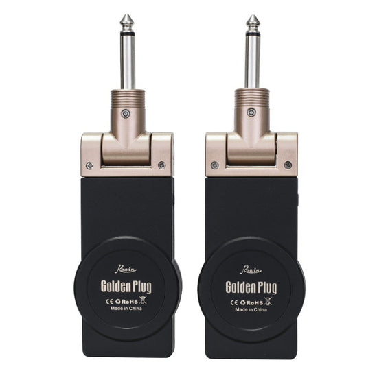 HKM-010195 Wireless Guitar Transmitter and Receiver System with 30M Range and 105dB Dynamic Range