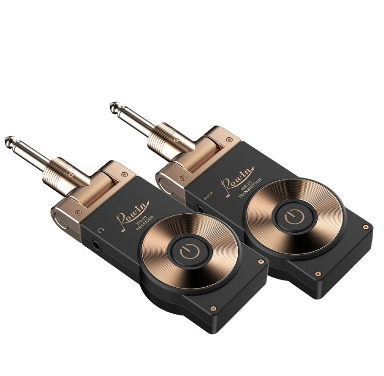 HKM-010195 Wireless Guitar Transmitter and Receiver System with 30M Range and 105dB Dynamic Range