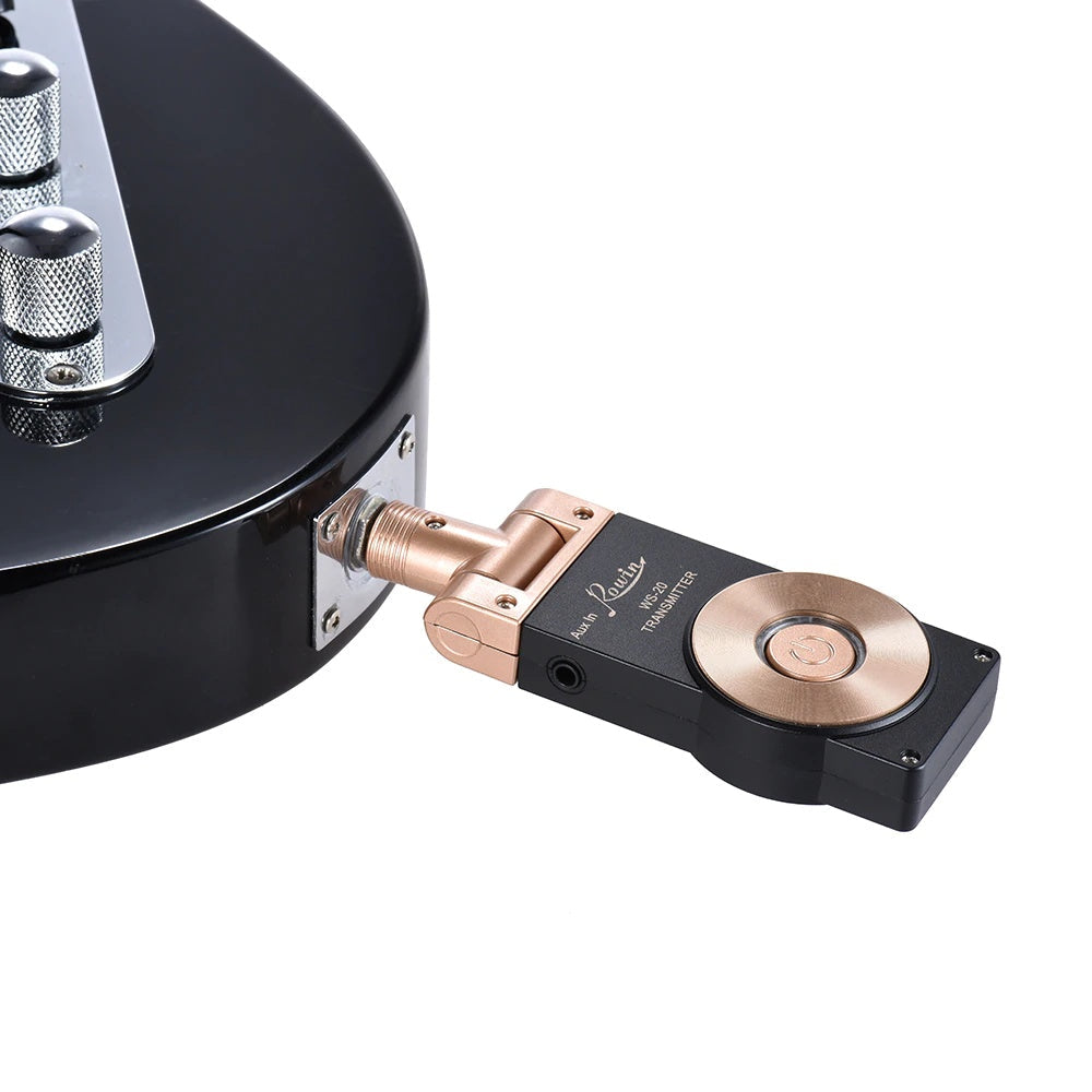 HKM-010195 Wireless Guitar Transmitter and Receiver System with 30M Range and 105dB Dynamic Range