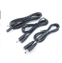 HKM-010387 Copper Male to Female DC Power Cable - 22AWG Audio/Video Connector, Black