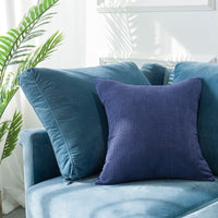 HKM-010387 Modern Simple Velvet Pillowcase - Plush Fabric, Available in Multiple Sizes, Perfect for Any Space