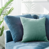 HKM-010387 Modern Simple Velvet Pillowcase - Plush Fabric, Available in Multiple Sizes, Perfect for Any Space