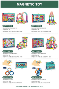 HKM-010643 Educational 95-Piece Magnetic Tiles Marble Run Building Set for Kids - STEM Learning Toy