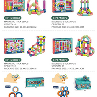 HKM-010643 Educational 95-Piece Magnetic Tiles Marble Run Building Set for Kids - STEM Learning Toy