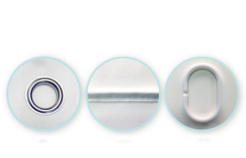 KTX-010707 Farmhouse Cow Shower Curtain with Daisy Design - Lightweight Polyester, Waterproof & Machine Washable