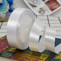 HKM-010835 2cm Wide Glossy Single-Sided Polyester Ribbon - 22m Roll for Cake Decorating and Gift Wrapping