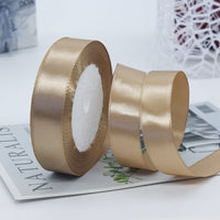 HKM-010835 2cm Wide Glossy Single-Sided Polyester Ribbon - 22m Roll for Cake Decorating and Gift Wrapping