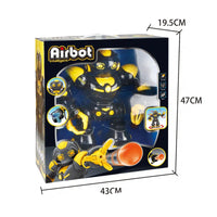 HKM-010963 Interactive Airbot Robot Toy with Remote Control and Shooting Features for Kids Ages 5 to 7