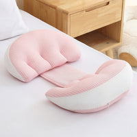 HKM-010963 U-Shaped Pregnancy Pillow with Auxiliary Pillow – Portable Support for Comfort During Sleep