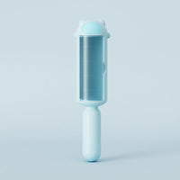 HKM-011091 Pet Hair Removal Brush Roller for Sofas, Bedding, Carpets - ABS Material, Compact Design