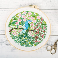 HKM-011155 Chinese Style Hand-Embroidered Needlework Material Package for Unique Creations