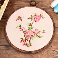 HKM-011155 Chinese Style Hand-Embroidered Needlework Material Package for Unique Creations