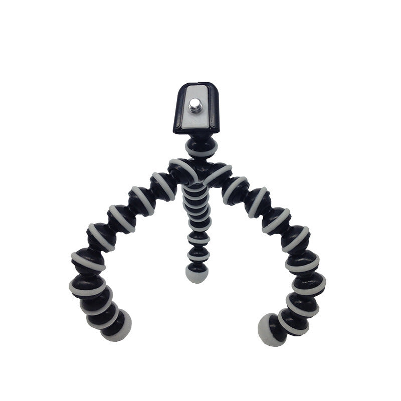 HKM-011219 Flexible Octopus Tripod for Sports Cameras - Universal Design, Black