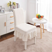 HKM-011219 Thickened One-Piece Elastic Chair Cover - 90% Polyester, 10% Spandex, Includes 1 Cover