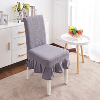HKM-011219 Thickened One-Piece Elastic Chair Cover - 90% Polyester, 10% Spandex, Includes 1 Cover