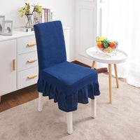 HKM-011219 Thickened One-Piece Elastic Chair Cover - 90% Polyester, 10% Spandex, Includes 1 Cover
