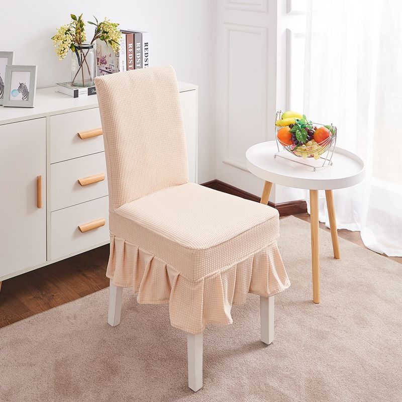 HKM-011219 Thickened One-Piece Elastic Chair Cover - 90% Polyester, 10% Spandex, Includes 1 Cover