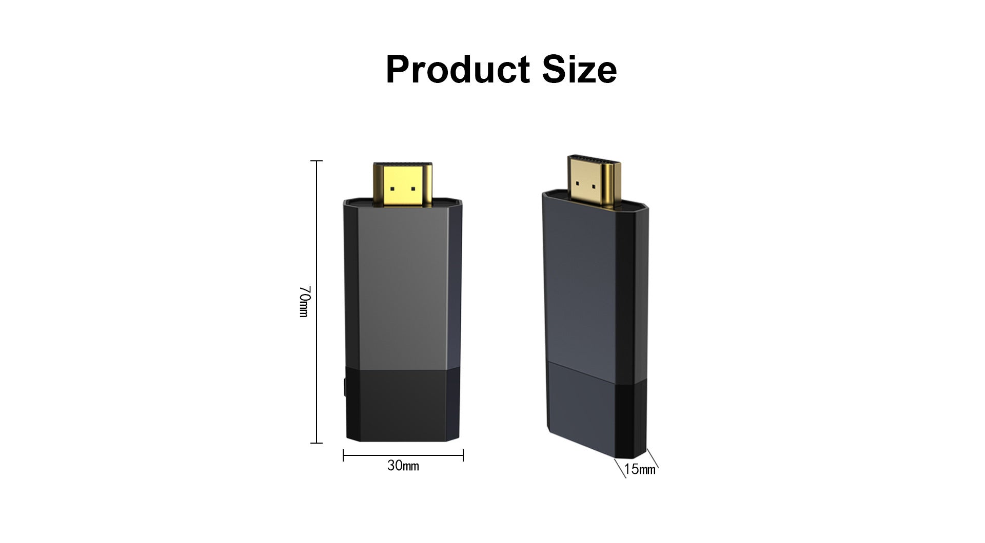 HKM-011347 Aluminum Alloy Wireless Push Treasure C8 With Screen – RK3036 Processor, 128M Memory, 1080p Output