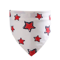 HKM-011475 Pet Cotton Triangle Scarf for Cats and Dogs - 43x63cm, Adjustable Neck Size 20-45cm, Four Seasons Accessory