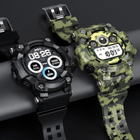 HKM-011667 T6 Tactical Waterproof Smart Watch with 1.3-Inch Display and Multi-Function Features