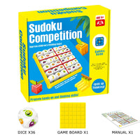 HKM-011731 Intelligent Fruits Sudoku Educational Board Game for Parent-Child Interaction, Ages 3+