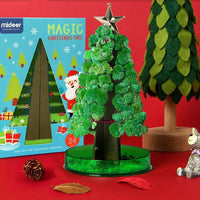HKM-011923 Magic Growing Paper Christmas Tree with Water Activation - Festive Tree Decoration Set