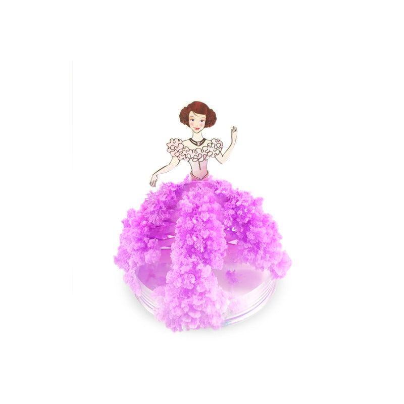 HKM-011923 Magic Growing Paper Christmas Tree with Water Activation - Festive Tree Decoration Set
