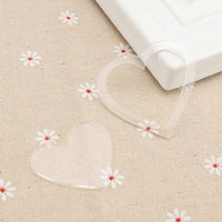 HKM-011987 DIY Patchwork Template - 27 Sets of 54 Designs, White Thick Acrylic, 2mm Thick