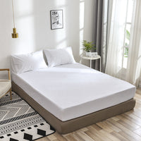 HKM-012115 Waterproof Velvet Bed Sheet Set with Pillows - Various Sizes Available