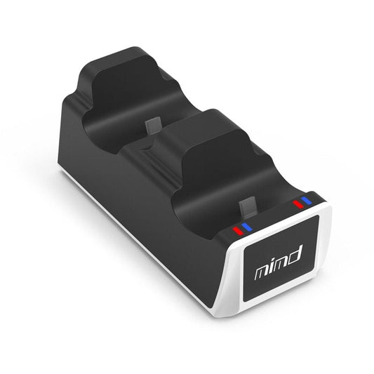 HKM-012179 Dual Charging Dock for PS5 Wireless Controllers - Two-Controller Capacity, Fast Charging with LED Indicator