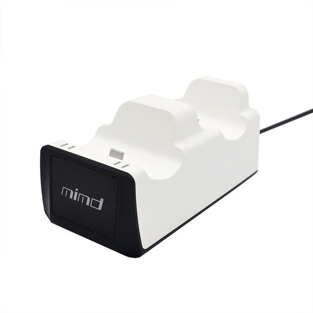 HKM-012179 Dual Charging Dock for PS5 Wireless Controllers - Two-Controller Capacity, Fast Charging with LED Indicator