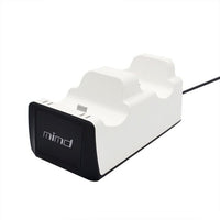 HKM-012179 Dual Charging Dock for PS5 Wireless Controllers - Two-Controller Capacity, Fast Charging with LED Indicator