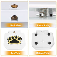 HKM-012179 Outdoor Dog Water Fountain with Step-On Activated Sprinkler and Interactive Paw Pedal Valve