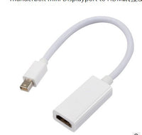 HKM-012499 24 cm Mini DisplayPort to HDMI Adapter Cable for MacBook Pro, Air, iMac, Projector, TV, PC