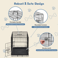 HKM-012691 24-30 Inch Single Door Dog Cage