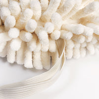 HKM-012883 Super Absorbent Chenille Hanging Hand Towel - Soft, Quick-Drying, Easy to Wash, Beige