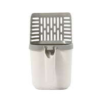 HKM-012947 Large Capacity Integrated Cat Litter Scoop and Storage Box for Easy Waste Disposal