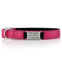 HKM-013011 Customized Nylon Dog Collar