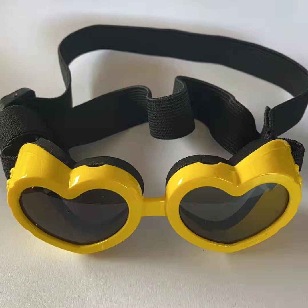 HKM-013459 Stylish Pet Glasses with Windproof Eye Protection in Multiple Colors