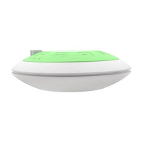 HKM-013523 Rechargeable White Noise Sleep Aid Device with Music Function - Blue and Green Flying Saucer Design