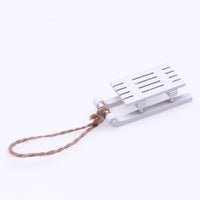 HKM-013587 Wooden Sleigh Christmas Tree Pendant for Home and Office Decor