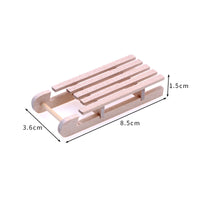 HKM-013587 Wooden Sleigh Christmas Tree Pendant for Home and Office Decor