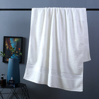 HKM-014035 Cotton Bath Towel Set - 3-Piece Collection with Beach Towel and Square Scarf in Multiple Colors