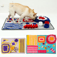 HKM-014291 Interactive Dog Snuffle Mat - Fun Textures, Available in Multiple Sizes